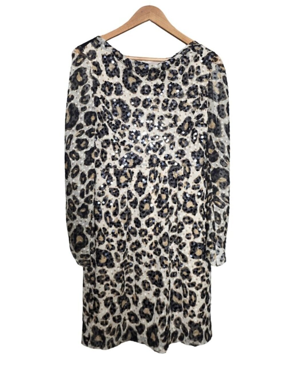 Women's - Antonio Melani Sequin Leopard Print Dress, Size 4